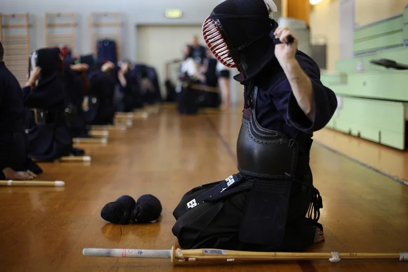 Bộ giáp Bogu đặc trưng của môn Kendo.